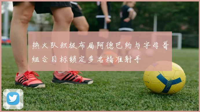 热火队积极布局阿德巴约与字母哥组合目标锁定多名精准射手